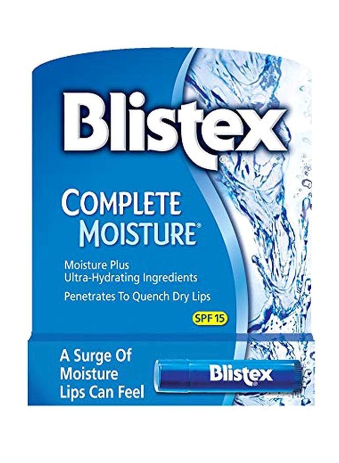 Blistex Pack Of 2 Complete Moisture Lip Balm SPF15