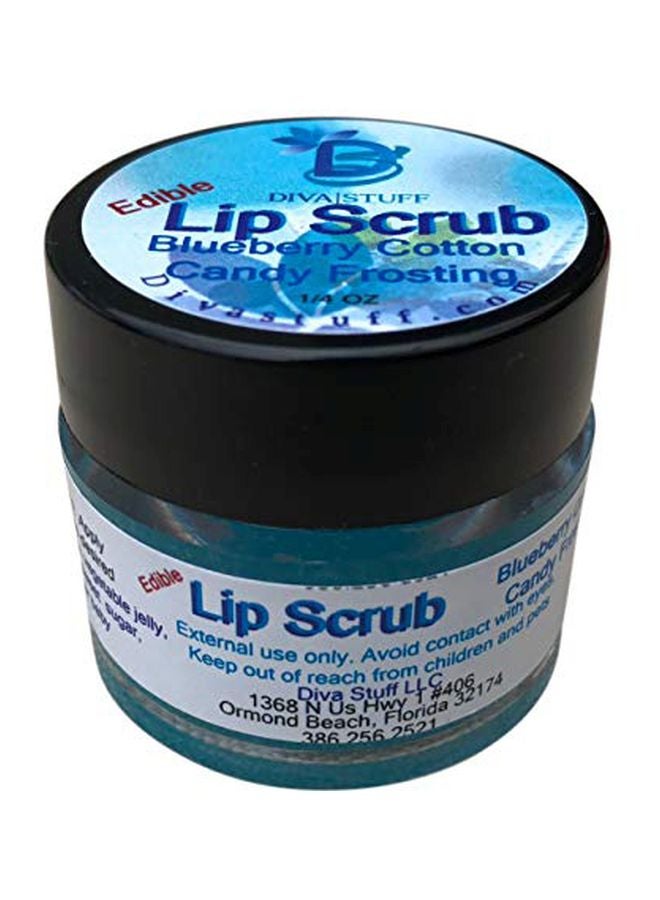 Diva Stuff Blueberry Cotton Candy Frosting Lip Scrub - Image 1