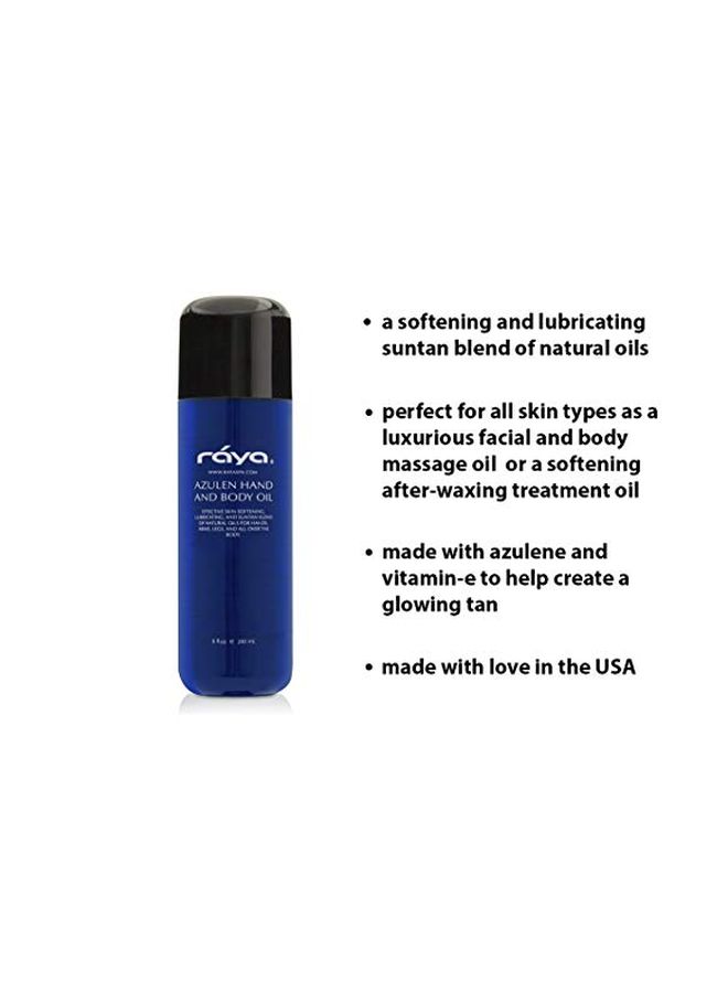 Raya Azulen Hand And Body Oil 240ml - Image 2