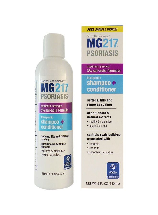 MG217 Psoriasis Therapeutic Shampoo Plus Conditioner - Image 1