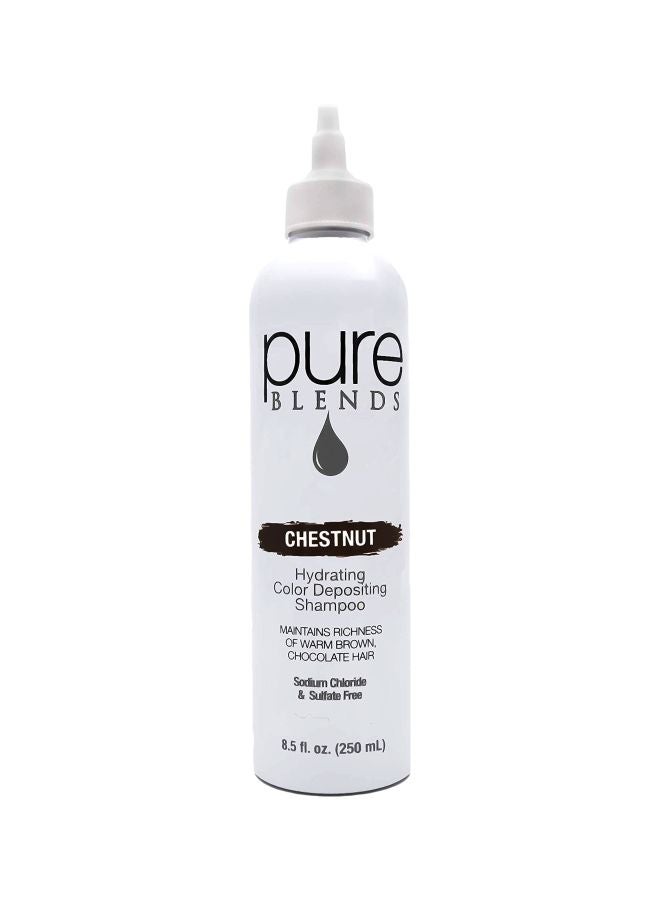 Pure Blends Chestnut Hydrating Color Depositing Shampoo - Image 1