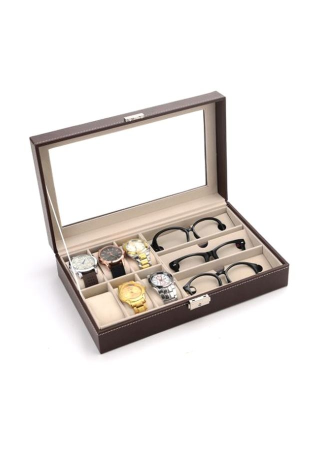 علبة لحفظ ساعات اليد والنظارات الشمسية - Image 3