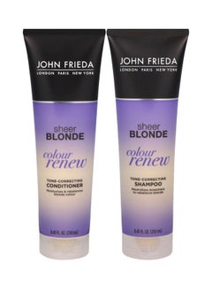 Sheer Blonde Colour Renew Tone Correcting Shampoo And Conditioner Set