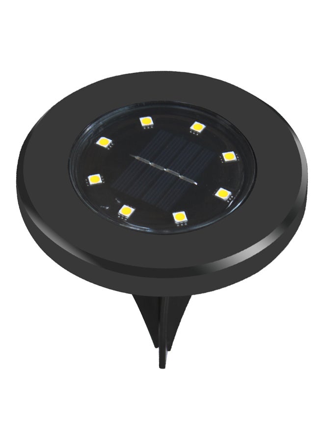 Generic 4-Piece Solar Buried Lamp Garden Light Set Black - Image 2