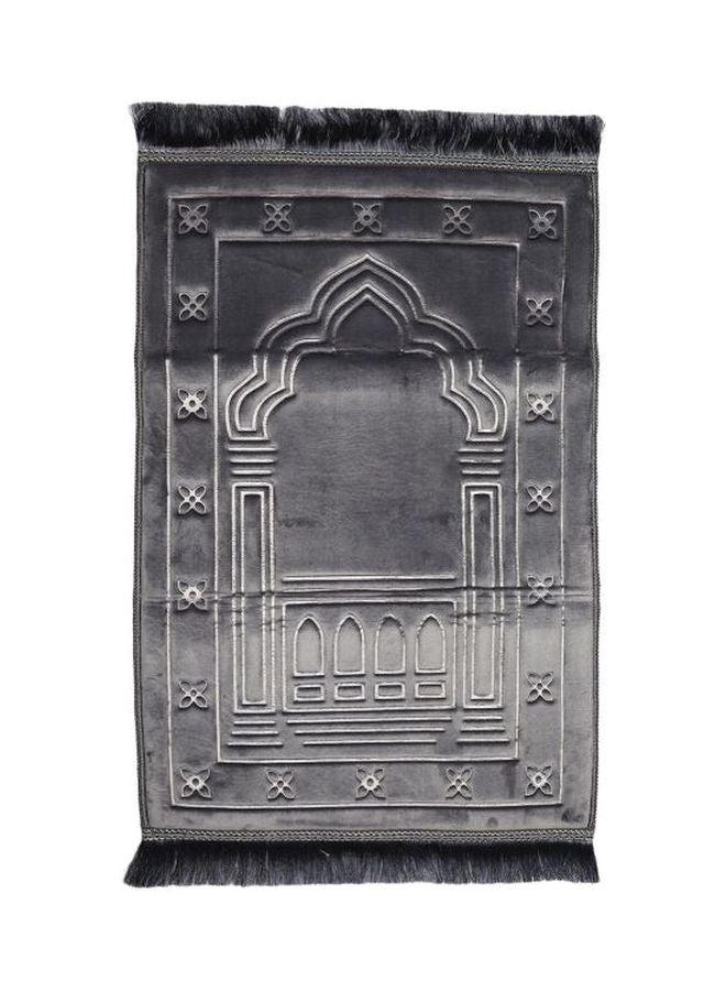 سجادة صلاة من البولي فينيل كلوريد رمادي 80x120سم