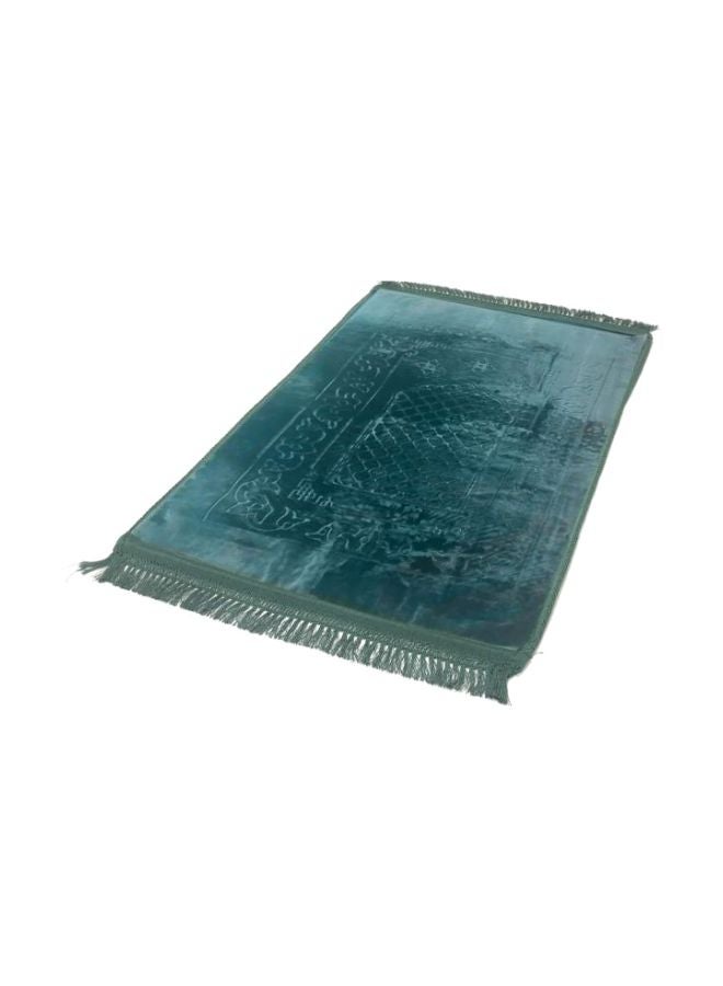 Velvet Prayer Mat Green 80x118cm