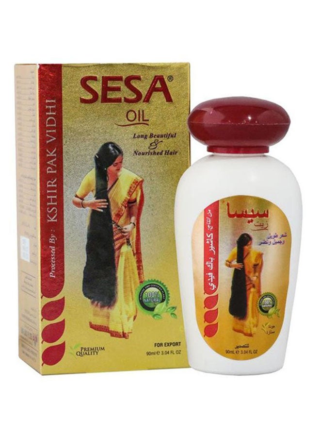 سيسا زيت شعر طبيعي 100% 90ملليلتر