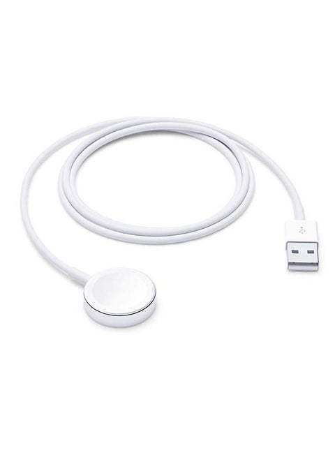 USB-C Magnetic Charger For Apple Watch White