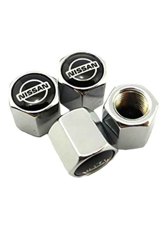 Generic 4-Piece Tire Valve Cap Set  - Image 1