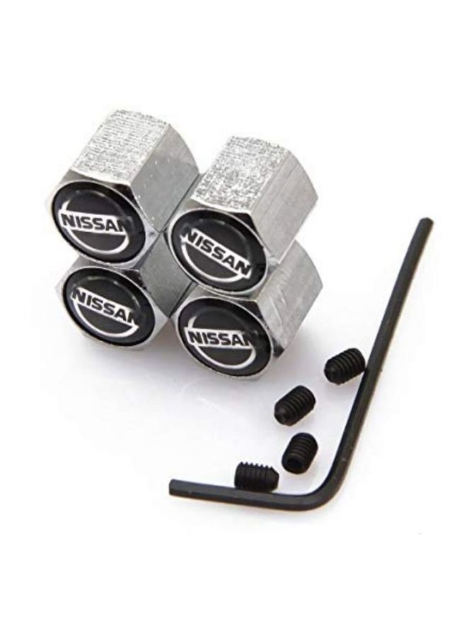 Generic 4-Piece Tire Valve Cap Set  - Image 2