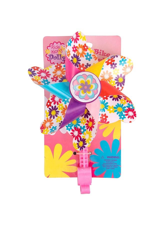 Ride Along Dolly Bike Handlebar Pinwheel  - Image 1