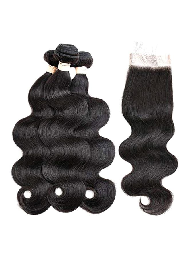 Beauhair - Pack Of 3 Brazilian Hair Extension Natural Black - Image 1