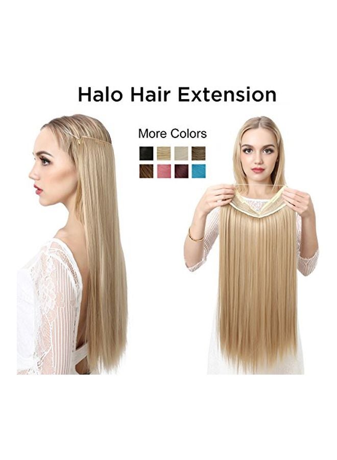 سارلا وصلة شعر مستقيمة أشقر بلاتيني 60 22بوصة - Image 2