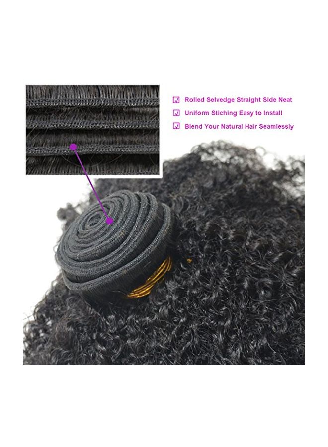 لوويجز شعر مستعار طبيعي كيرلي أسود 16بوصة - Image 2