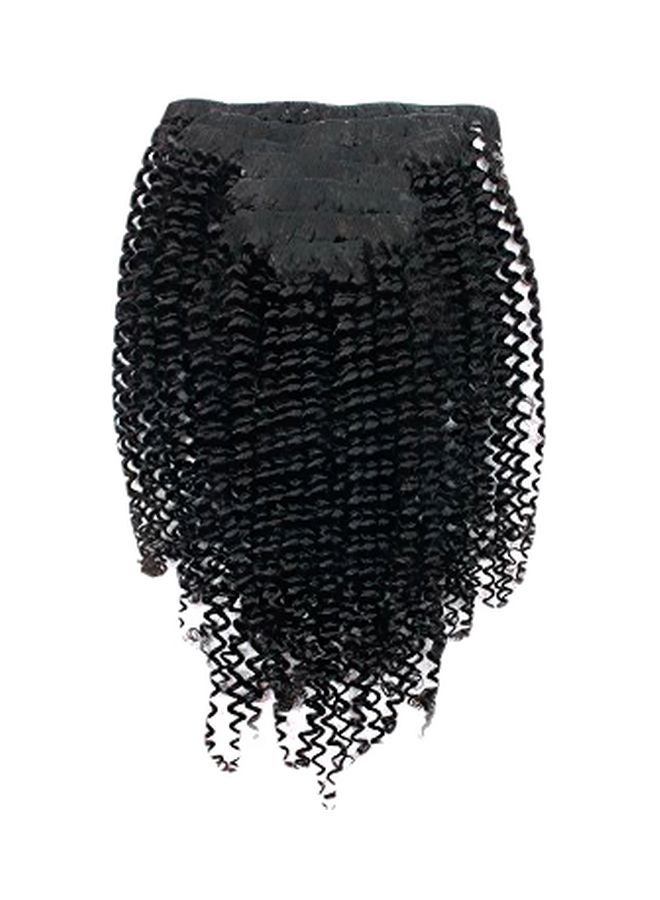 Sassina Pack Of 7 Curly Extension Hair Black 20inch - Image 1