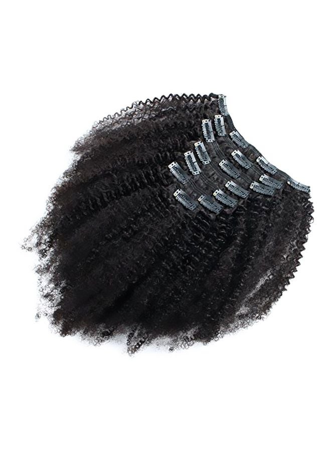 Sassina 7-Piece Curly Hair Extension Black 14inch - Image 2