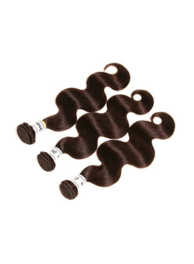 Ornate Hair 3-Piece Curly Hair Extension Set Brown  - Image 2
