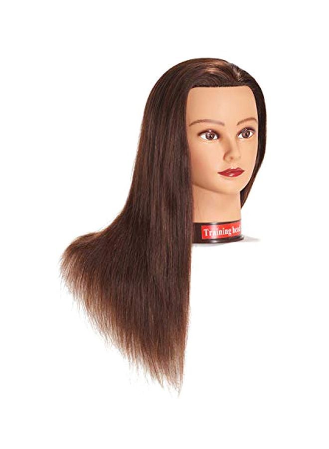 ترينينج هيد وصلة شعر مستقيمة بني - Image 1