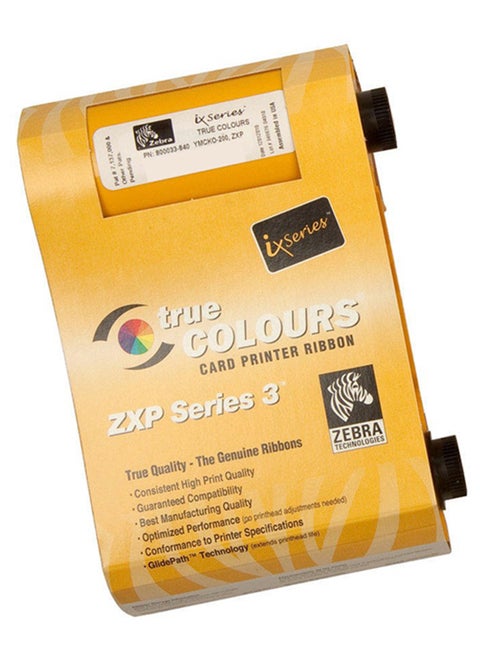 ZXP Series 3 ID Printer Ribbon Multicolour