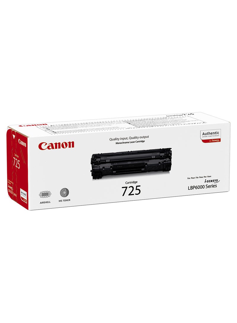 Canon - 725 Original Toner Cartridge Black - Image 1