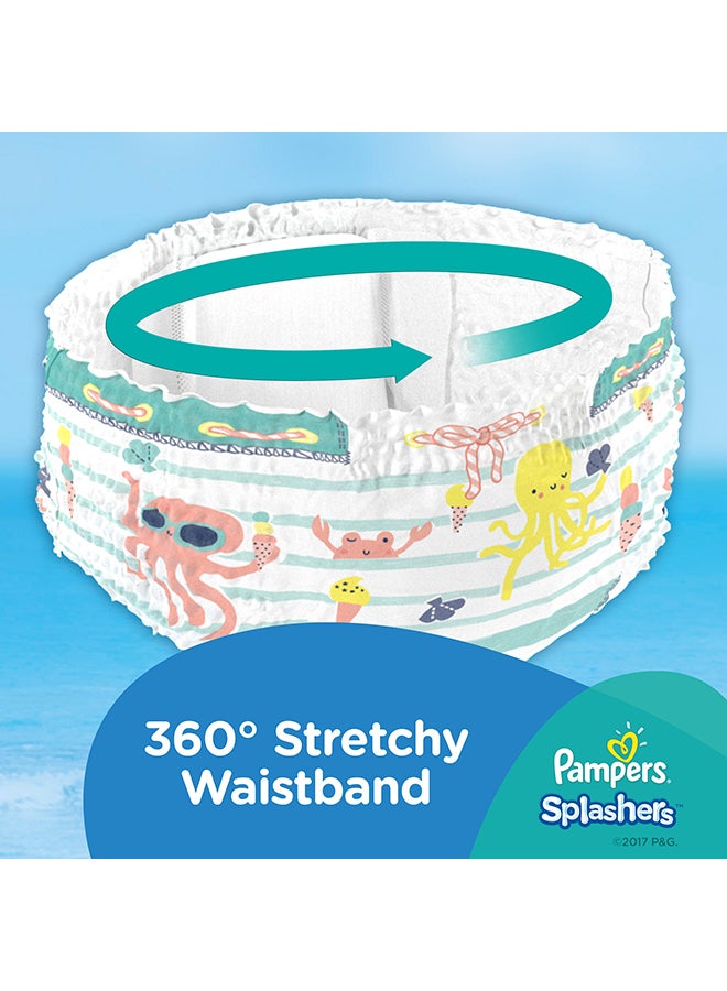 Pampers - Splashers Swimming Pants Size 5-6 Carry Pack 10 Count - Image 1