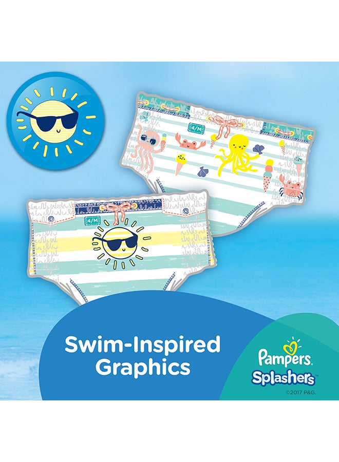 Pampers - Splashers Swimming Pants Size 5-6 Carry Pack 10 Count - Image 1
