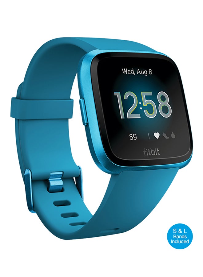 Fitbit Versa Lite  Fitness Tracker Marina Blue/Marina Blue Aluminum - Image 1