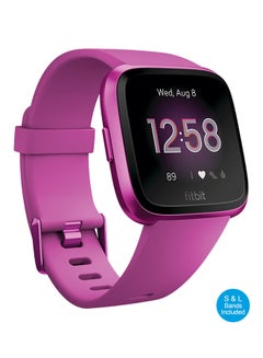 Fitbit Versa Lite Aluminum Fitness Tracker Mulberry  - Image 1