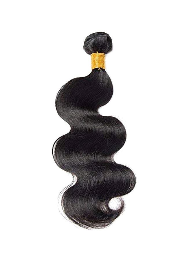 SIADEE Brazilian Hair Extensions Bundle Black 18inch - Image 1