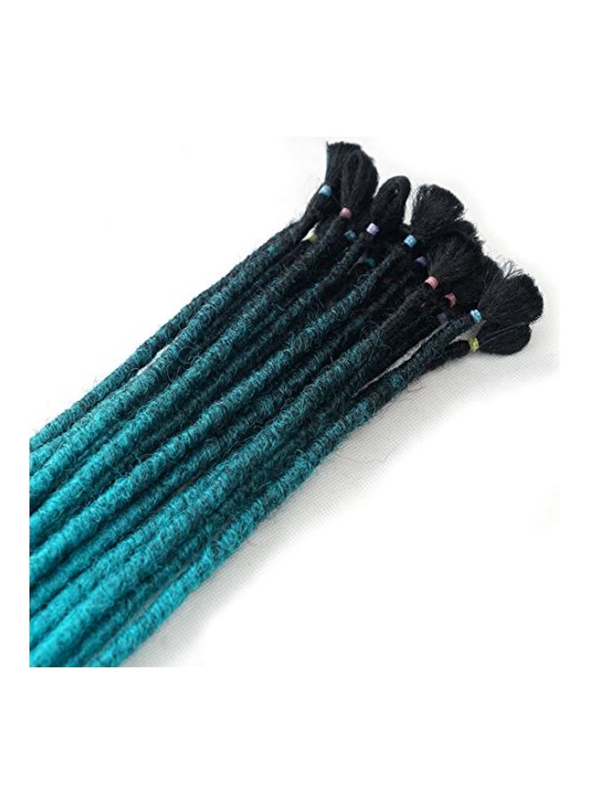 Pack Of 10 Dreadlock Extensions Blue/Black - v1570800253/N30608920A_3