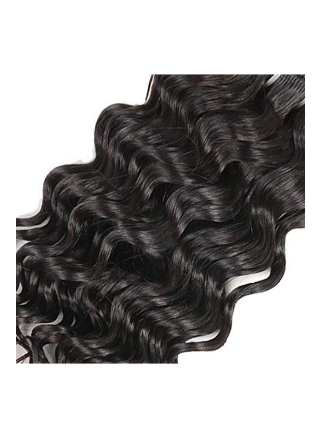 FASHION LINE - Pack Of 4 Brazilian Hair Weave Extensions Black 10inch - Image 1