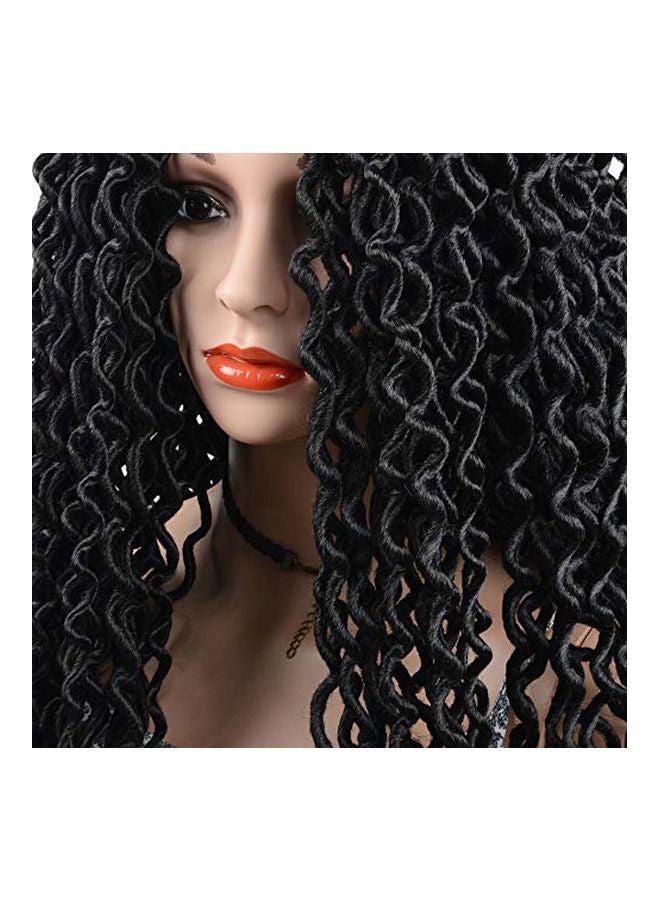 Keya 5-Piece Curly Hair Extension Black - Image 3