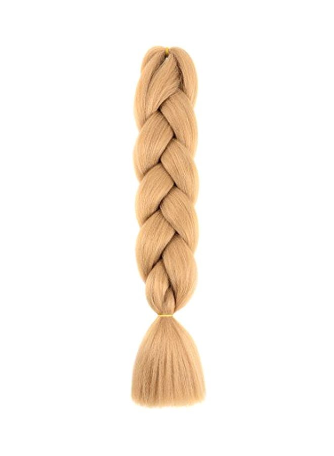 Forevery - 5-Piece Braided Hair Extension Set Blonde 24inch - Image 1