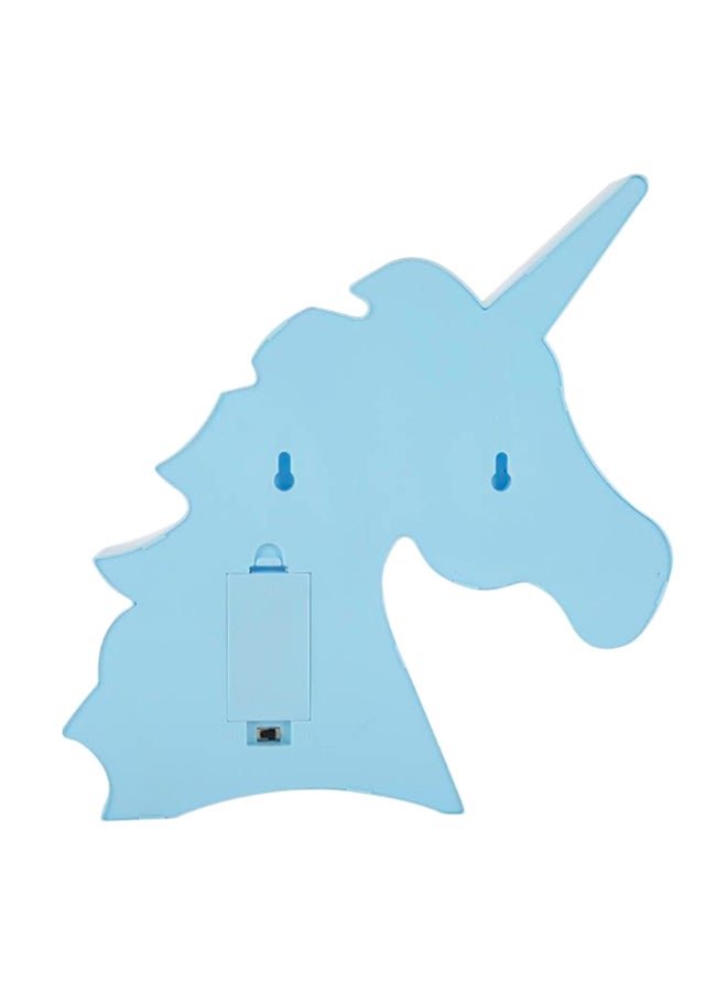 Generic - 3D LED Light Horse Pattern Wall Decor Blue 32x18x3centimeter - Image 1