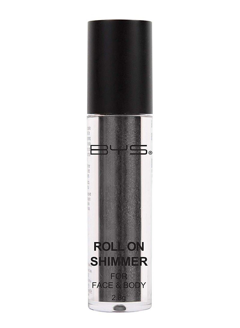 BYS Face And Body Roll On Glitter Blusher Carbon Black - Image 1
