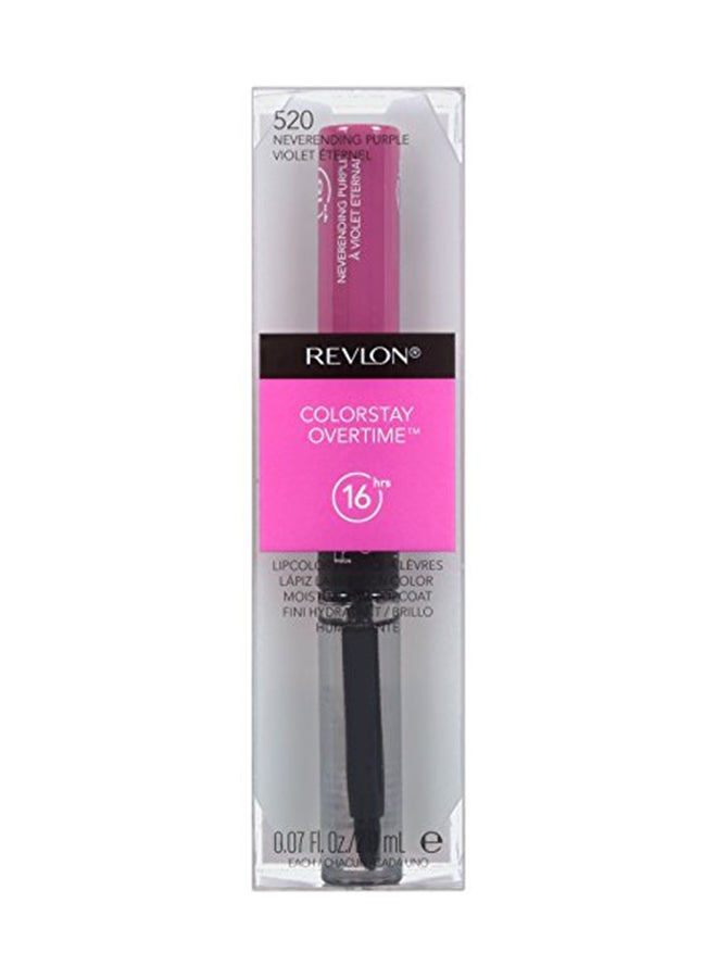 Revlon Colorstay Overtime Lip Color Never Ending Purple  - Image 1