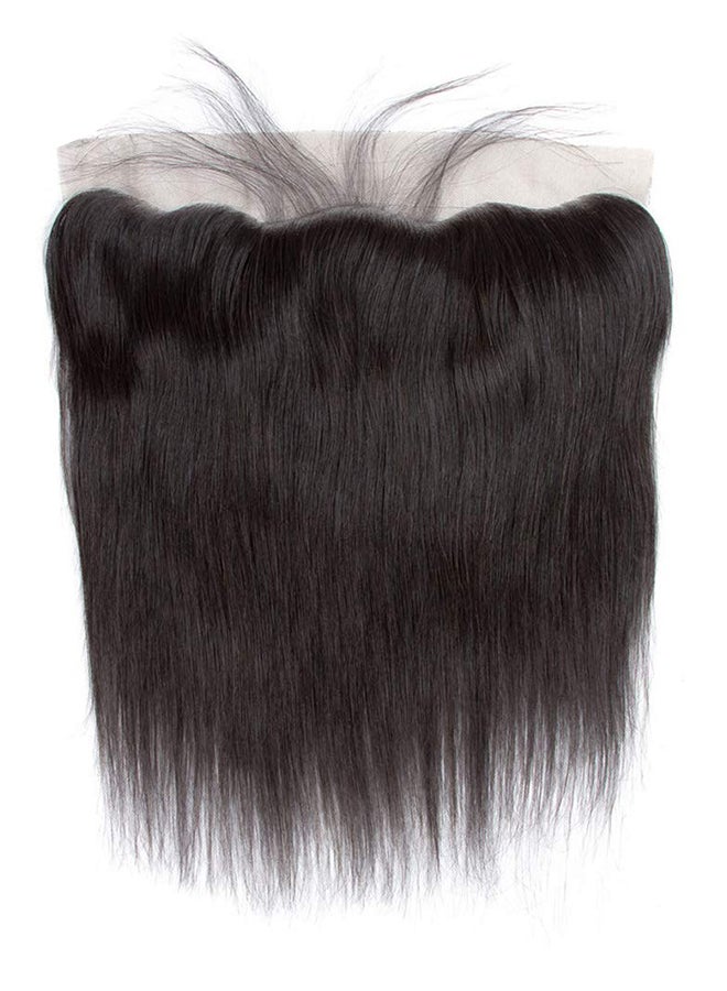 datanala - Brazilian Virgin Remy Silky Straight Human Hair Extension 1B Natural Color 18inch - Image 1