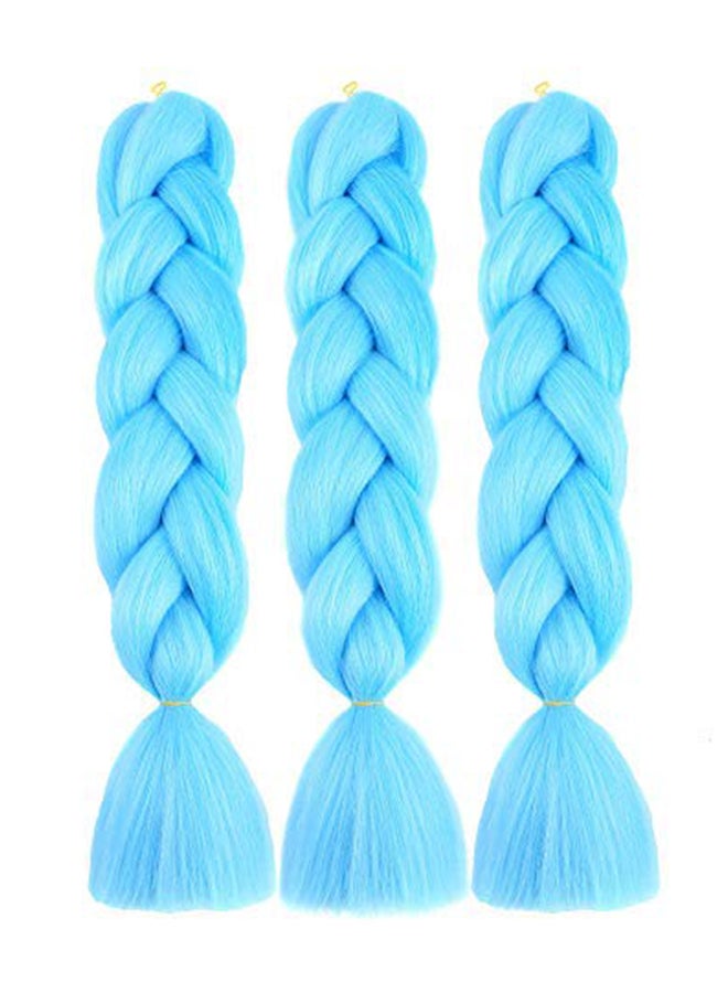CXYP 3-Piece Synthetic Braided Hair Extension 24inch 