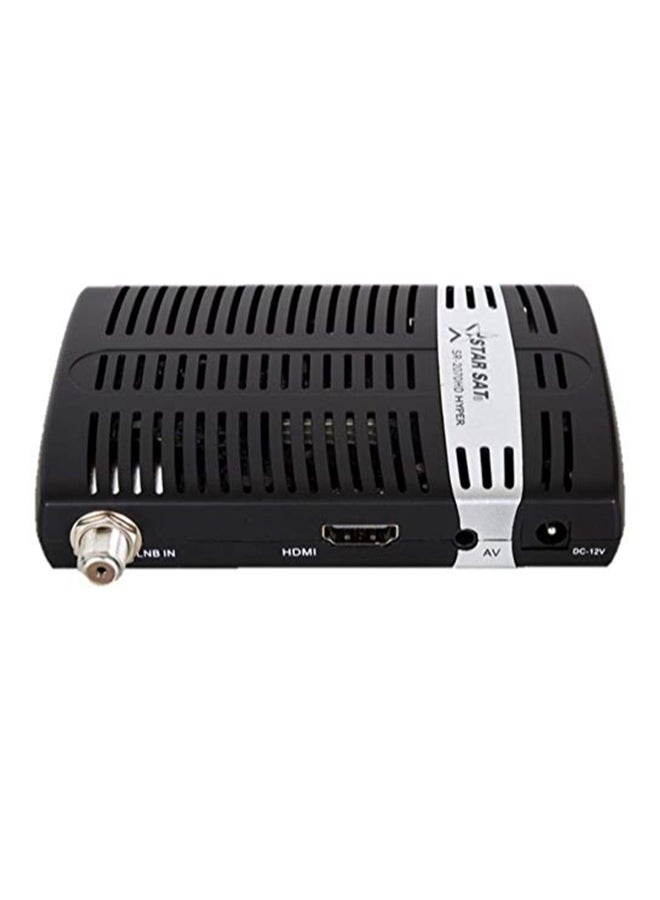 جهاز استقبال أقمار صناعية رقمي SR-2070HD أسود