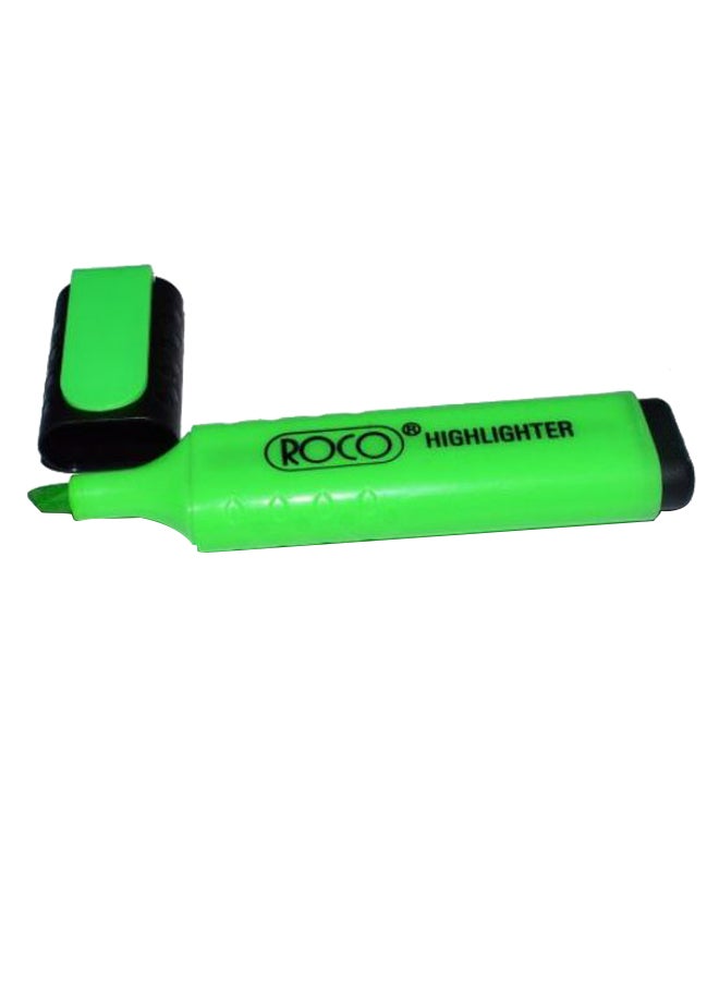 ROCO 12-Piece Highlighter Set Green - Image 1