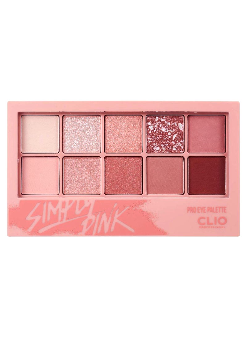 CLIO PROFESSIONAL - Pro Layering Eye Shadow Palette 01 Simply Pink - Image 1