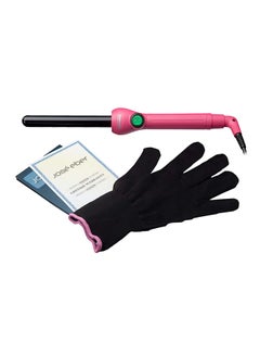 JOSE EBER Pink Clipless Curling Iron Pink/Black 19ml  - Image 4