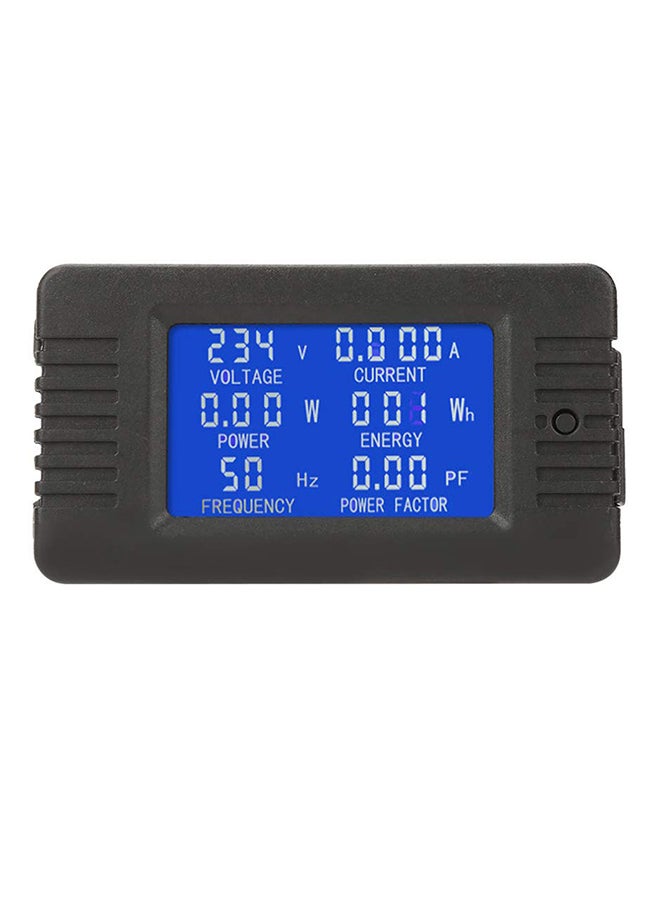 PZEM-018 Ac 80-260V 5A Multimeter Digital Meter LCD Display Black  - Image 1