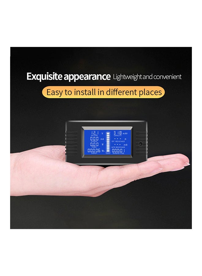 PZEM-015 Internal And External Resistance Residual Electricity Meter With 300A Shunt Black 89.6 x 49.6 x 24.25mm - Image 2