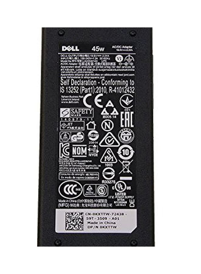 DELL Charging Adapter With Cable For Dell Inspiron 15 3551/3552/3558/3559/5551/5552/5555 Black - Image 2