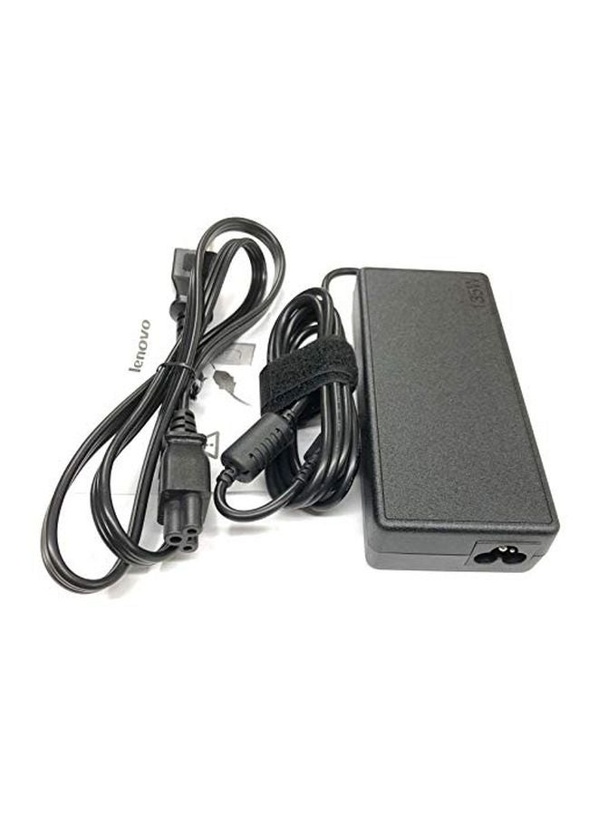 Lenovo - AC Charging Adapter With Cable For Lenovo ThinkPad T440p/T540p/W540/G500/G510 Black - Image 1