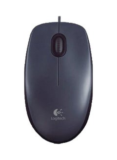 Logitech Wired USB Mouse Black 