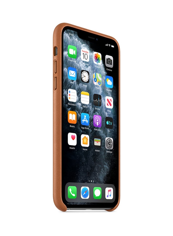 Apple Protective Case Cover For Apple iPhone 11 Pro Max Saddle Brown - Image 3