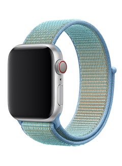 Pearl in Oyster Replacement Wrist Band For Apple Watch Series 3/4/5 Cornflower 
