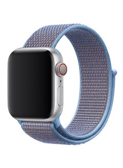 Pearl in Oyster Replacement Wrist Band For Apple Watch Series 3/4/5 Cerulean 